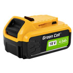 Green Cell Gc-Ptdw18V4 Tool Battery 18 V 4.0 Ah Li-Ion For Power Tools