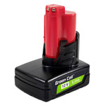 Green Cell Gc-Ptml12V6 Tool Battery 12 V 6 Ah Li-Ion Power Tool Batteries