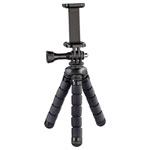 Hama 4609 Hama Flex Mini Tripod Black For smartphones and GoPro 7-14 cm
