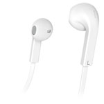 Hama 184138 In-ear headphones Corded White Stereo Volume control Hi-Fi