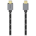 Hama 00200504 HDMI cable Grey Black 2.00 m 8K UHD Audio Visual Cables