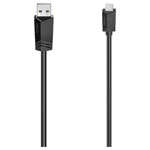 Hama 200609 USB 2.0 Cable Micro-B to A 3m Black