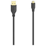 Hama 200610 USB cable USB 2.0 USB-A USB Micro-B 0.75m Black