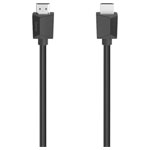 Hama 00200703 HDMI Cable Black 3.00m 4K UHD Audio Visual Monitor Cables