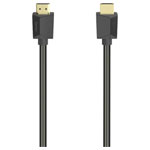 Hama 00200704 HDMI Cable 5.00 m Black 4K UHD HDMI-A plug to HDMI-A plug