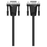 Hama 00200707 VGA cable VGA 15-pin plug 1.50 m Black Audio & Visual Cables