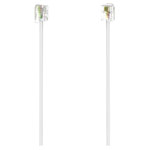 Hama 201135 Phone Cable RJ11 to RJ11 White 10m