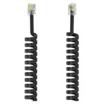 Hama 201151 Phone Cable Black RJ10 4p4c 3m