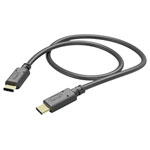 Hama 201591 USB-C to USB-C cable 1.50 m Black USB 2.0 charging cable