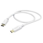 Hama 00201592 USB charging cable USB 2.0 USB-C plug USB-C plug 1.50 m White