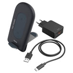 Hama 201689 Wireless charger 2500 mA Inductive Grey