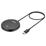 Hama 201725 Wireless charger 2500 mA Black Inductive charging standard