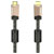 Hama 00205025 HDMI Cable Brown 1.50m 4K UHD Monitor Audio Visual Cables