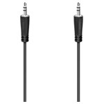 Hama 00205262 Jack Audio Cable 3.5mm Black 1.5m