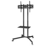 Hama 00220874 TV trolley height-adjustable wall mount 32"-75"