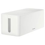 Hama 00221011 Cable box Plastic White Rigid 40x15.6x13cm 1pc Office Use