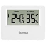 Hama 00222222 Thermometer Und Hygrometer Digital For Indoor Or Outdoor White