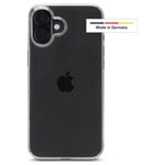 Hama 00232370 Clear Cover iPhone 17 Transparent Inductive Charging Case