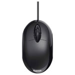 Hama 182600 Mouse USB Optical Black 3 Buttons 1000 dpi Keyboards Mice