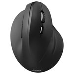 Hama 182699 EMW-500 Ergonomic mouse Radio Optical Black 6 Buttons 1800 dpi
