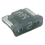 HansorASM-M02 Mini blade-type fuse 2A Grey  Car Fuses  Automotive Fuse
