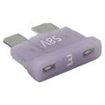HansorATP-M03 Car standard blade-type fuse 3A Violet  Automotive Fuse