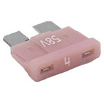 HansorATP-M04 Car standard blade-type fuse 4A Rose  Automotive Fuse