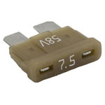 HansorATP-M07 Car standard blade-type fuse 7.5A Brown  Automotive fuse