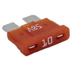 HansorATP-M10 Car blade-type fuse 10A Red  Automotive Fuse