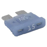 HansorATP-M15 Car fuse standard blade type 15A Blue  Automotive use