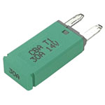 Hansor CBA1-3014 mini blade-type fuse circuit breaker 30A Green