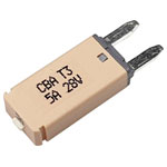 Hansor CBA3 Series 5A Circuit Breaker Light Brown Manual Reset 5A Mini Blade