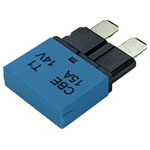 Hansor CBE1-1514 Standard mini blade-type fuse circuit breaker 15A Blue