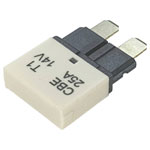 Hansor CBE1-2514 Standard mini blade-type fuse circuit breaker 25A White