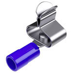 Hebotec 1016-011C HSK-RKS Fastener Cable Clips White Durable Plastic