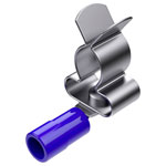 Hebotec 1016-013C Cable Clips White Plastic For 6-8 B2,5² Fastener