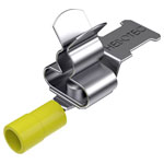 Hebotec 1016-122C Fastener Cable Clip Plastic Durable White HSK-RKS-Z