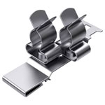 Hebotec 1025-033C Cable Clips Fixings For 6-8mm cables White durable design