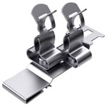 Hebotec 1025-034C Cable Clips White Durable for 3-12mm cables