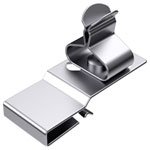 Hebotec 1025-121C HSE 1,5 - 3 Fastener Cable Clips Black Plastic