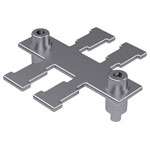 Hebotec 1041-010C Cable bracket Stainless steel for Distribution Cabinet