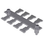 Hebotec 1041-011C Cable bracket Stainless steel Distribution Cabinet Access