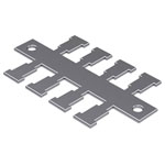 Hebotec 1041-032C Cable bracket Stainless steel 1 pc Distribution Cabinet