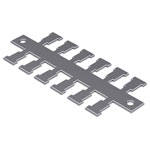 Hebotec 1041-033C Cable bracket stainless steel 1 pc Distribution Cabinet