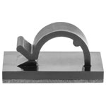 HellermannTyton 151-04464 MAGRB8 Cable Clips Black Ø8mm 15pcs