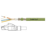 Helukabel 806411 CAT 5e RJ45 Network cable patch 2m Green PUR coating SF/UTP