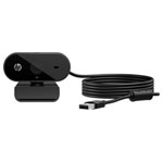 HP 53X27AA 325 Full HD webcam 1920 x 1080 Pixel Microphone Black