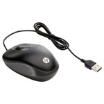 HP G1K28AA#ABB USB Optical Mouse Black Grey 3 Buttons 1000 dpi