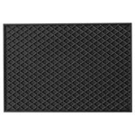 HP Autozubehör 16537 Car floor mat universal Rubber natural 530x370x10mm Black