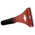 HP Autozubehör 18961 Ice scraper/brush Red PC Soft grip 22mm x 10cm x 3.5cm